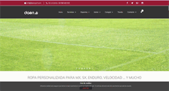 Desktop Screenshot of daensport.com